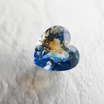 ハートシェイプカット 8mm #248【硝子の宝石】箔入