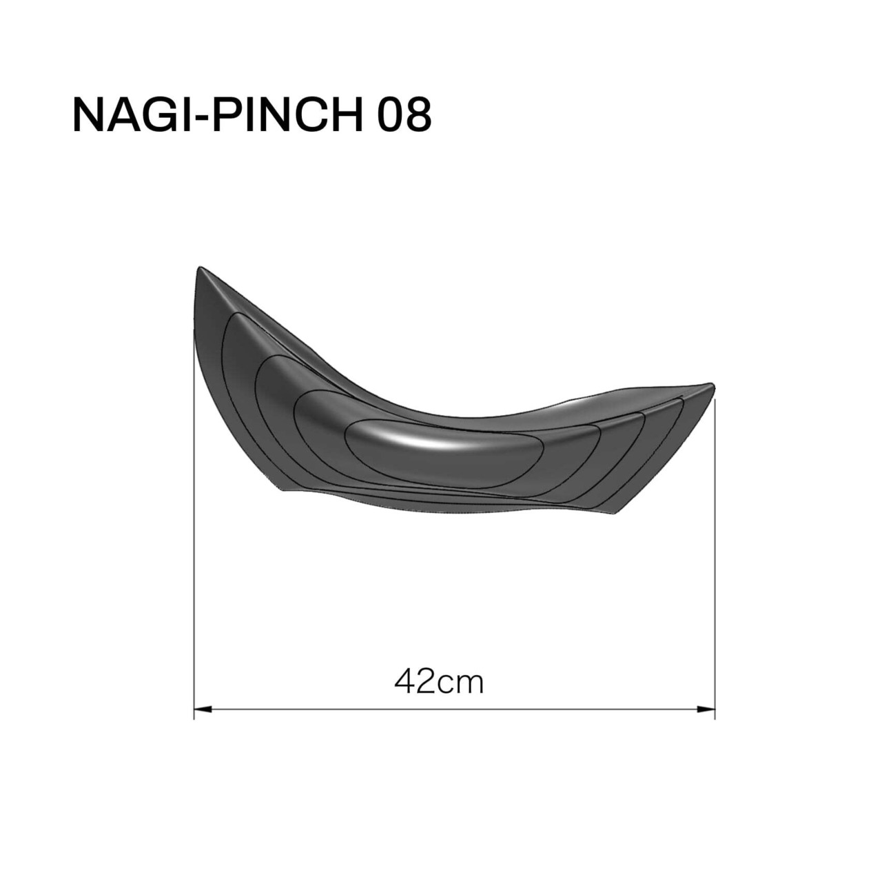 【木製クライミングホールド】NAGI-PINCH 08-09 2P