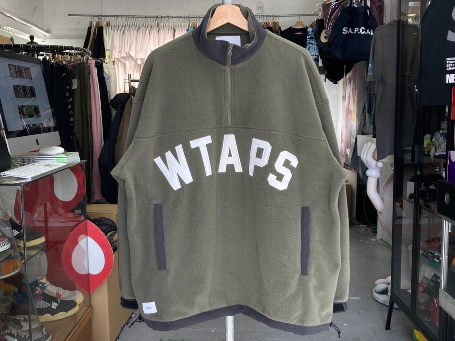 WTAPS PLAYER 02 FLEECE PULLOVER JACKET.POLY MIKE ID4581 | BRAND ...