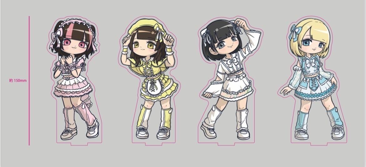 ドールアイ 12mm 14mm アクリル アニメアイ TypeX カスタム