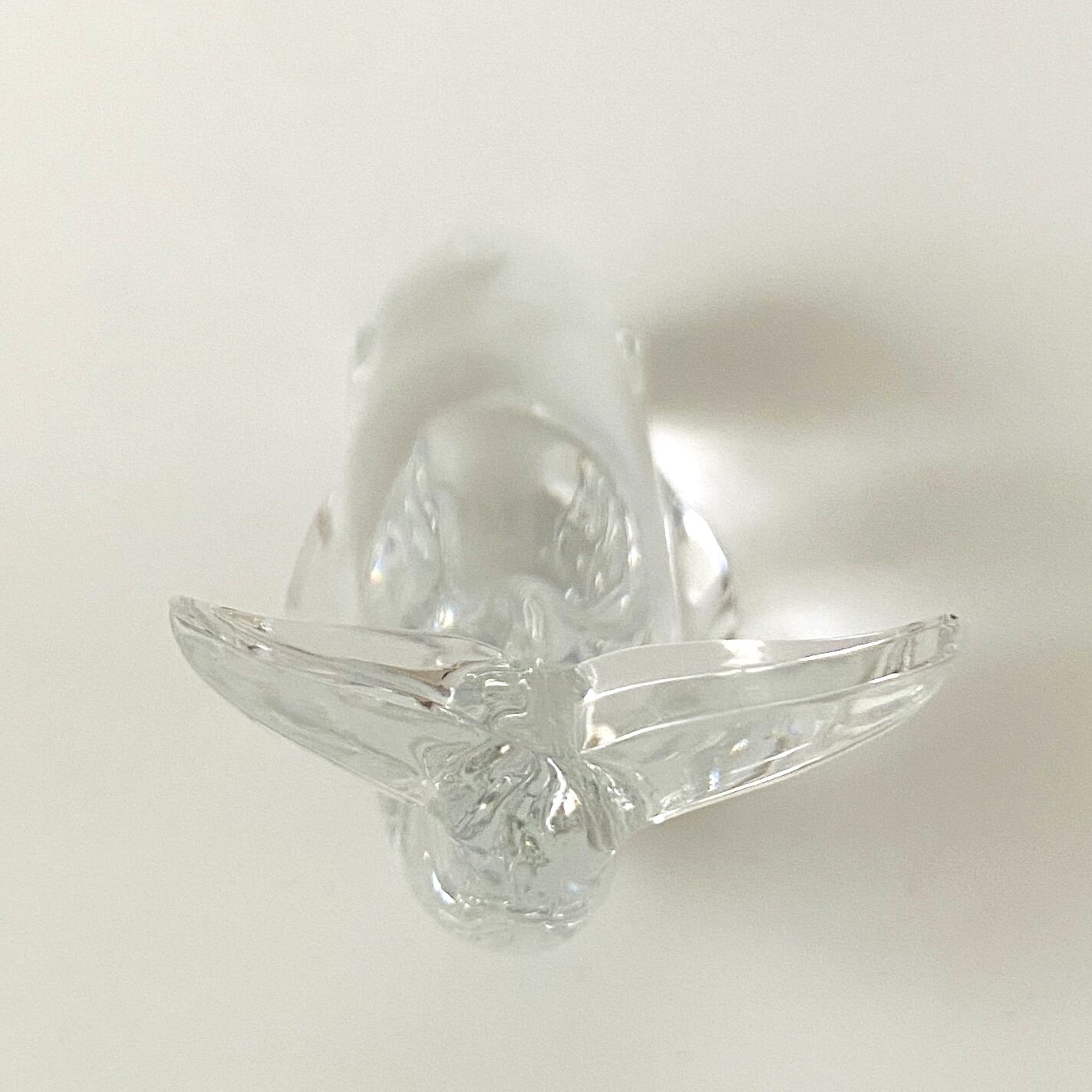 バカラ】動物 クジラ 置物 インテリア☆美品☆幸運 金運 仕事運 商売繁盛