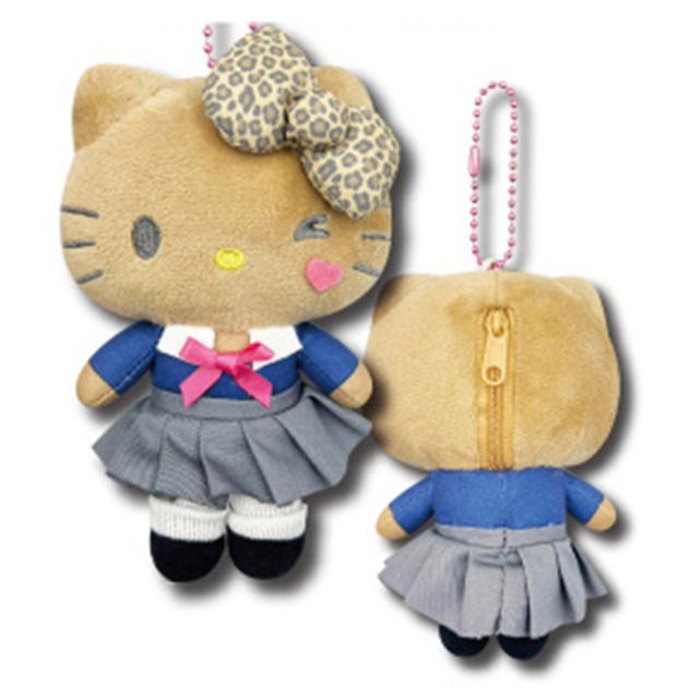 マスコットポーチギャル/ハローキティブラウン(8306929)