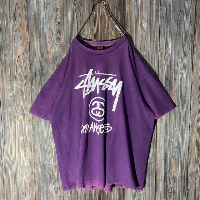 ［Stussy］00s Los Angeles faded T shirt