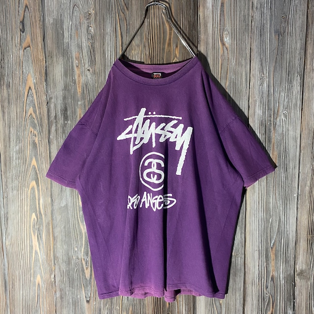 ［Stussy］00s Los Angeles faded T shirt
