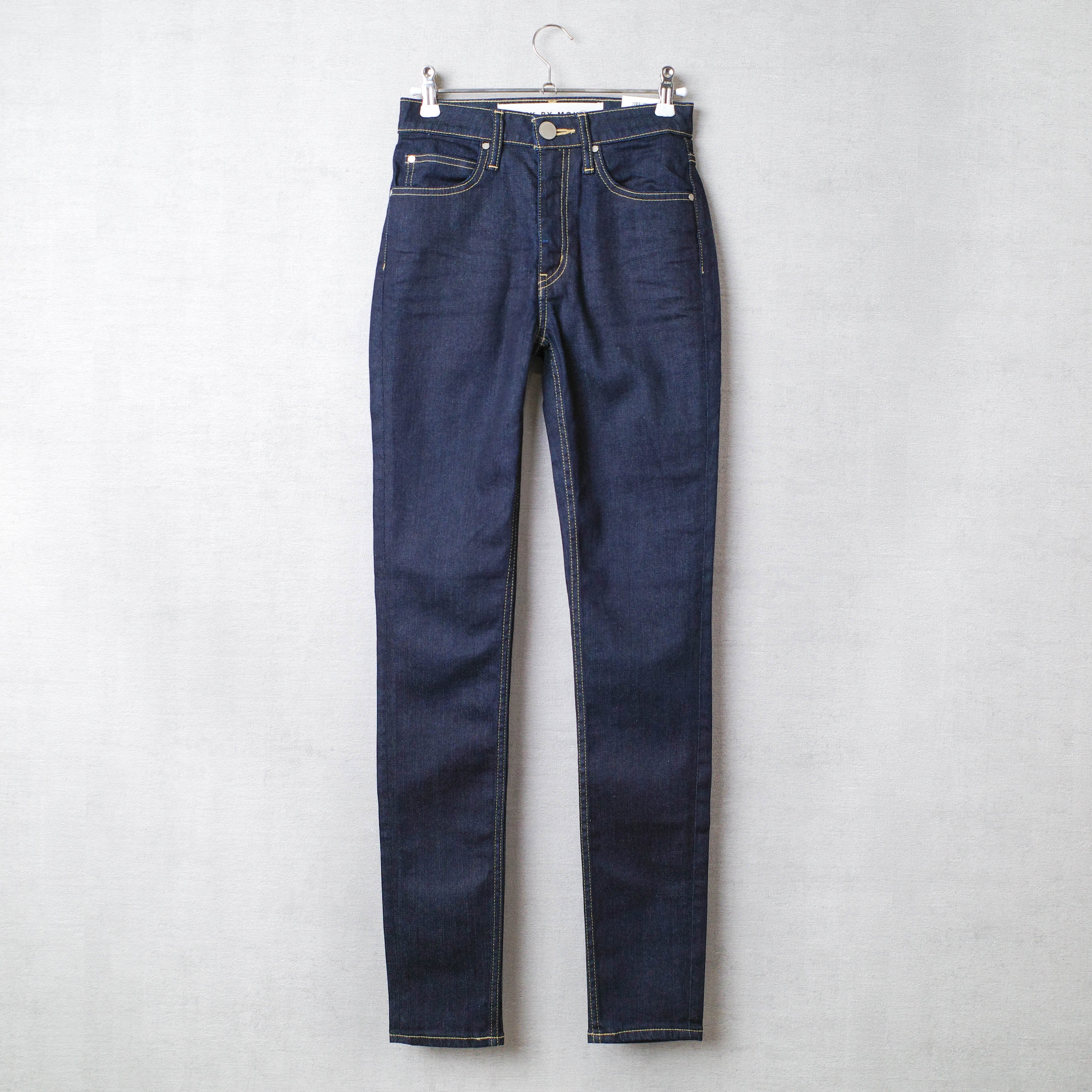 [NEW] BLACK by MOUSSY	CRYSTAL ONE WASH DENIM PANTS  070BA012-0090