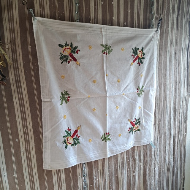 ヨーロッパ 刺繡クロス used [508134]