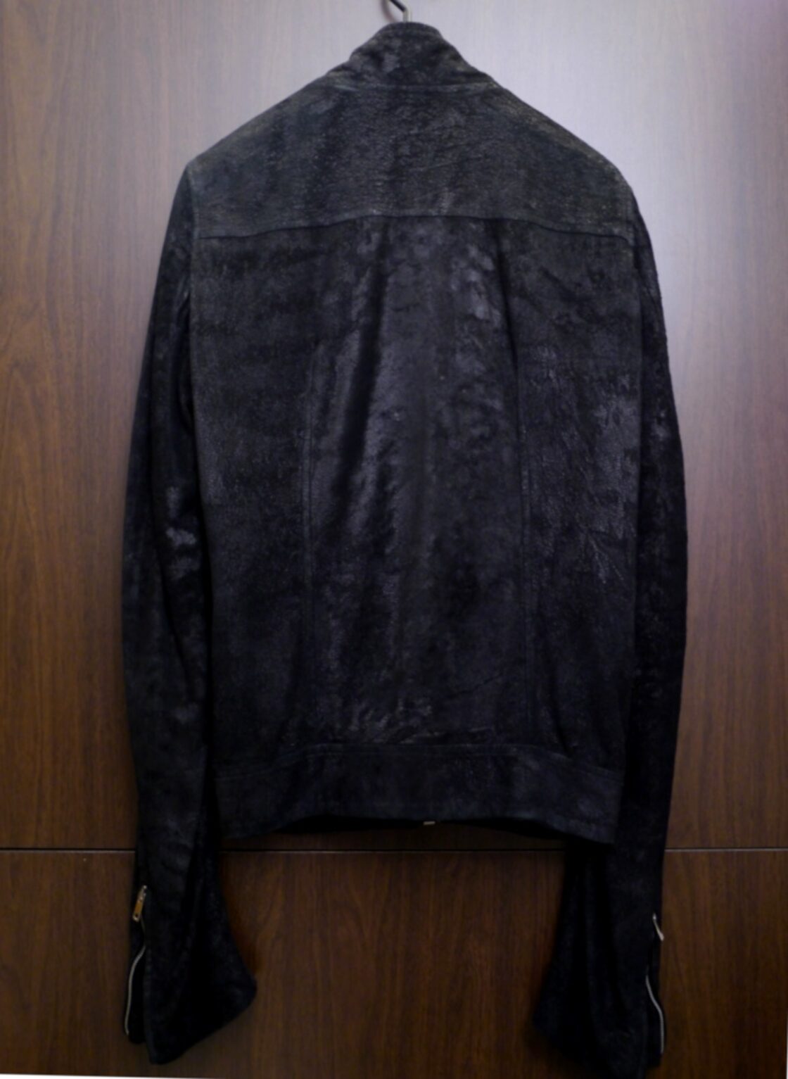 レア◇RICK OWENS リックオウエンス SafariBiker デストロイ加工 