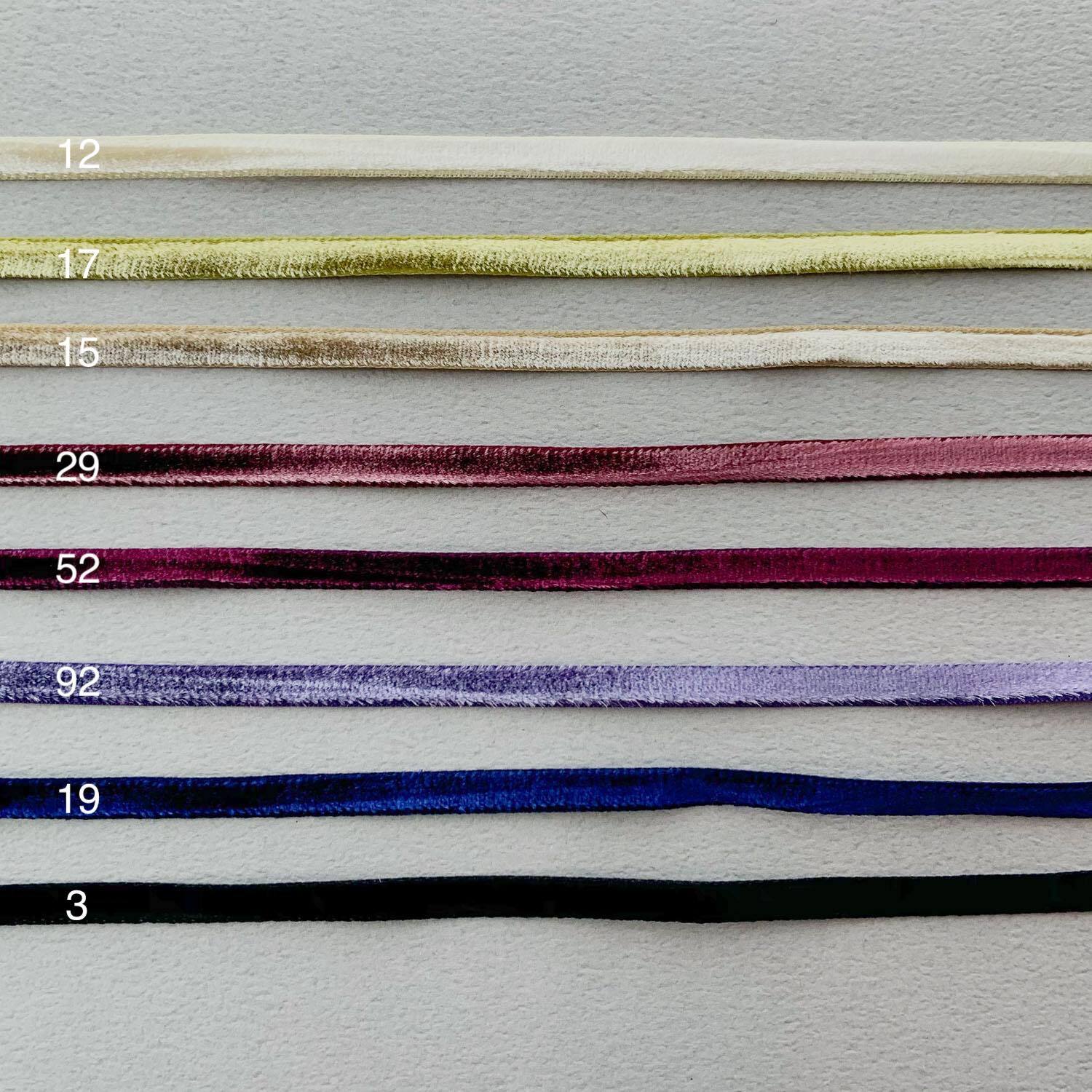 再入荷〉MOKUBA ツヤベルベットリボン（4mm/1m〜） | Dua-アクセサリー