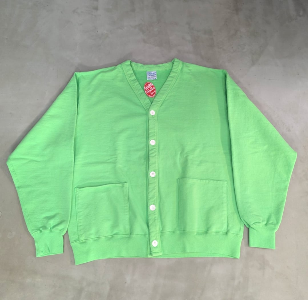 WALLA WALLA SPORT dead stock!! sweat cardigan 小岩店