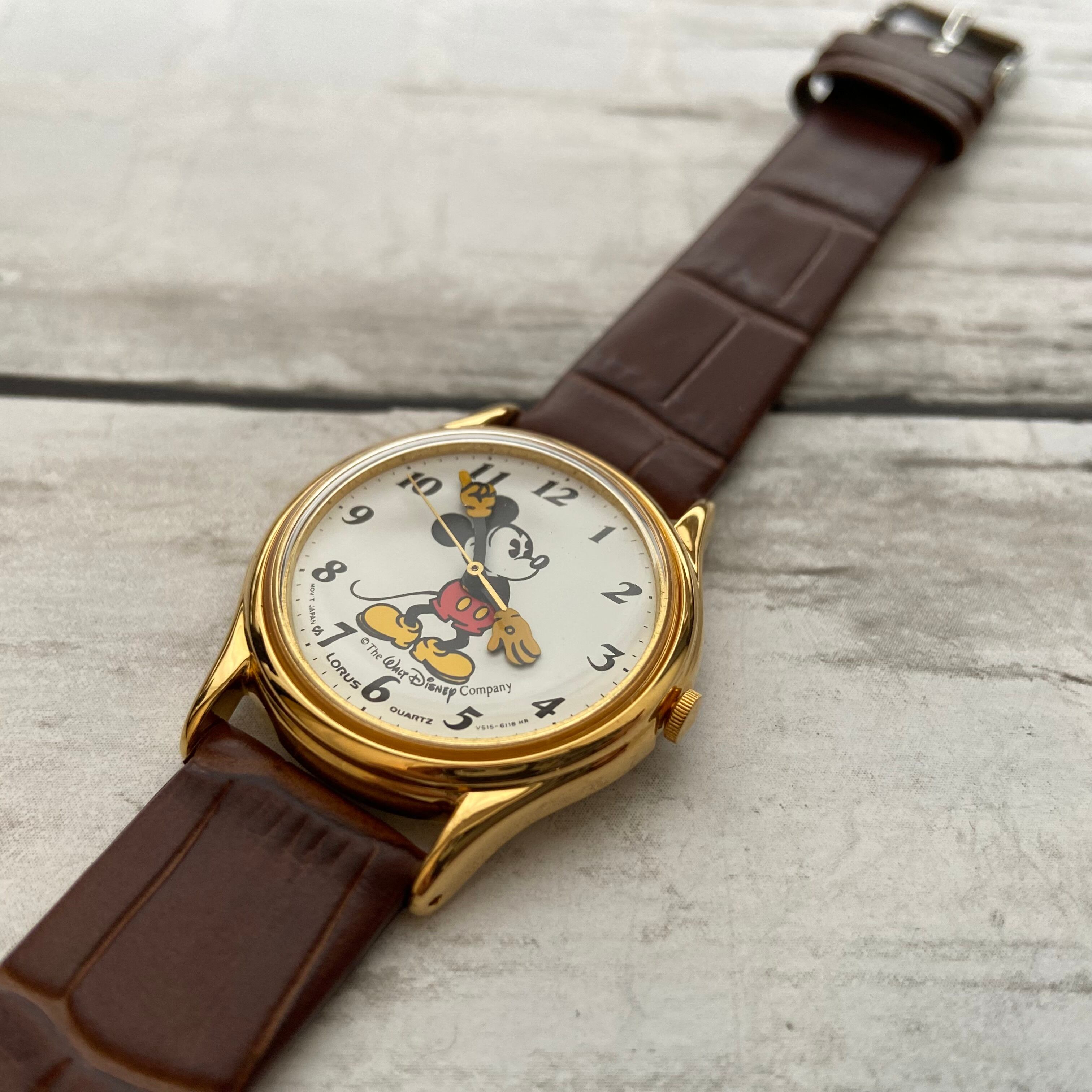 希少】90年代ヴィンテージ LORUS（SEIKO）ミッキーマウス 腕時計