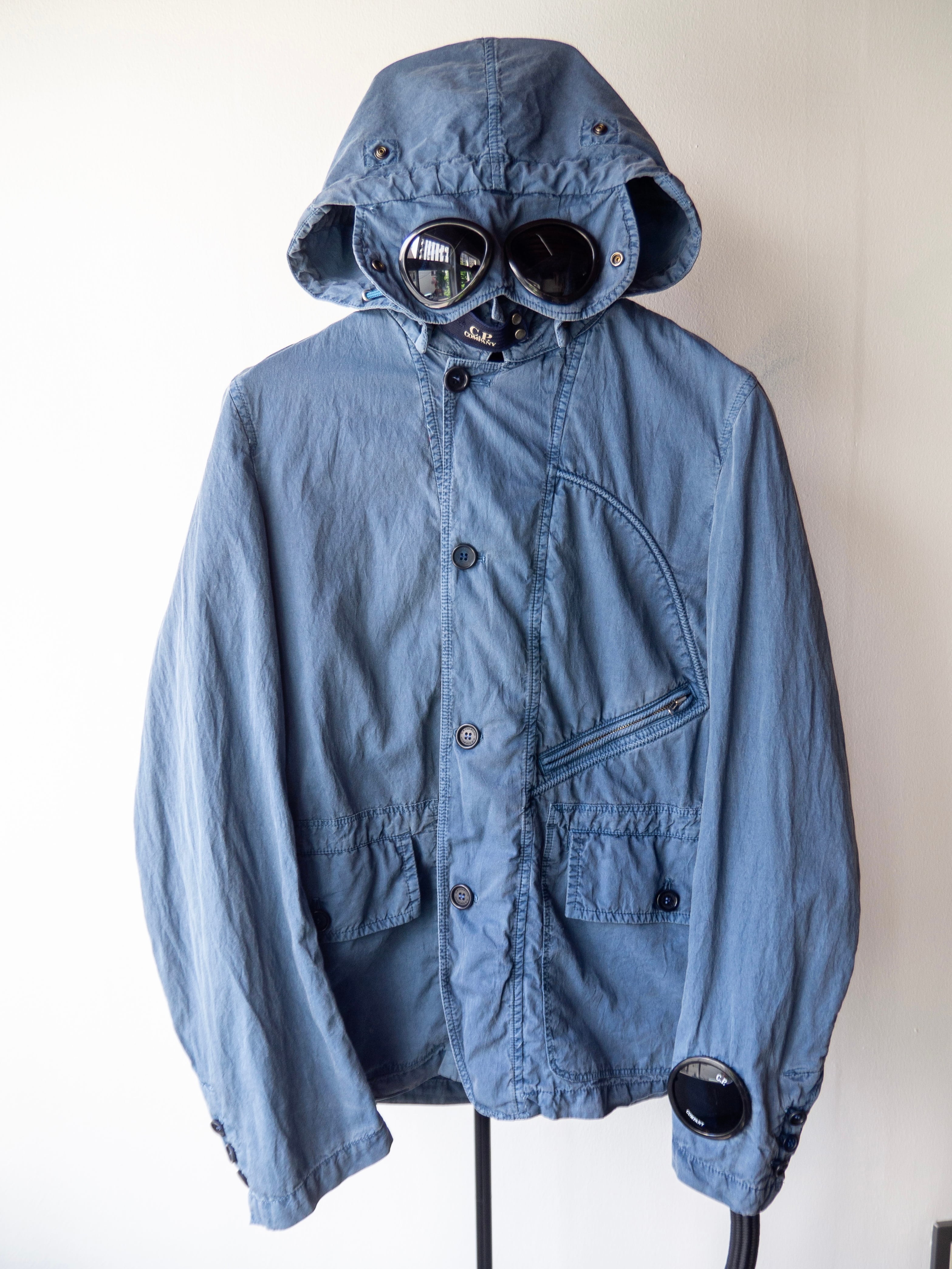 2010s C.P. Company Garment Dyed Goggle Jacket | 'bout 2010s C.P. Company Garment Dyed Goggle Jacket | 'bout