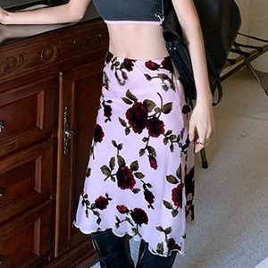 Floral Print Skirt 501632