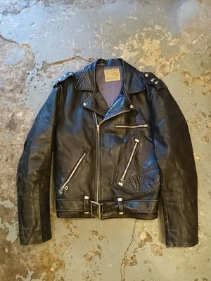 50s "grais HORSE HIDE  RIDERS JACKET" D-POCKET STYLE