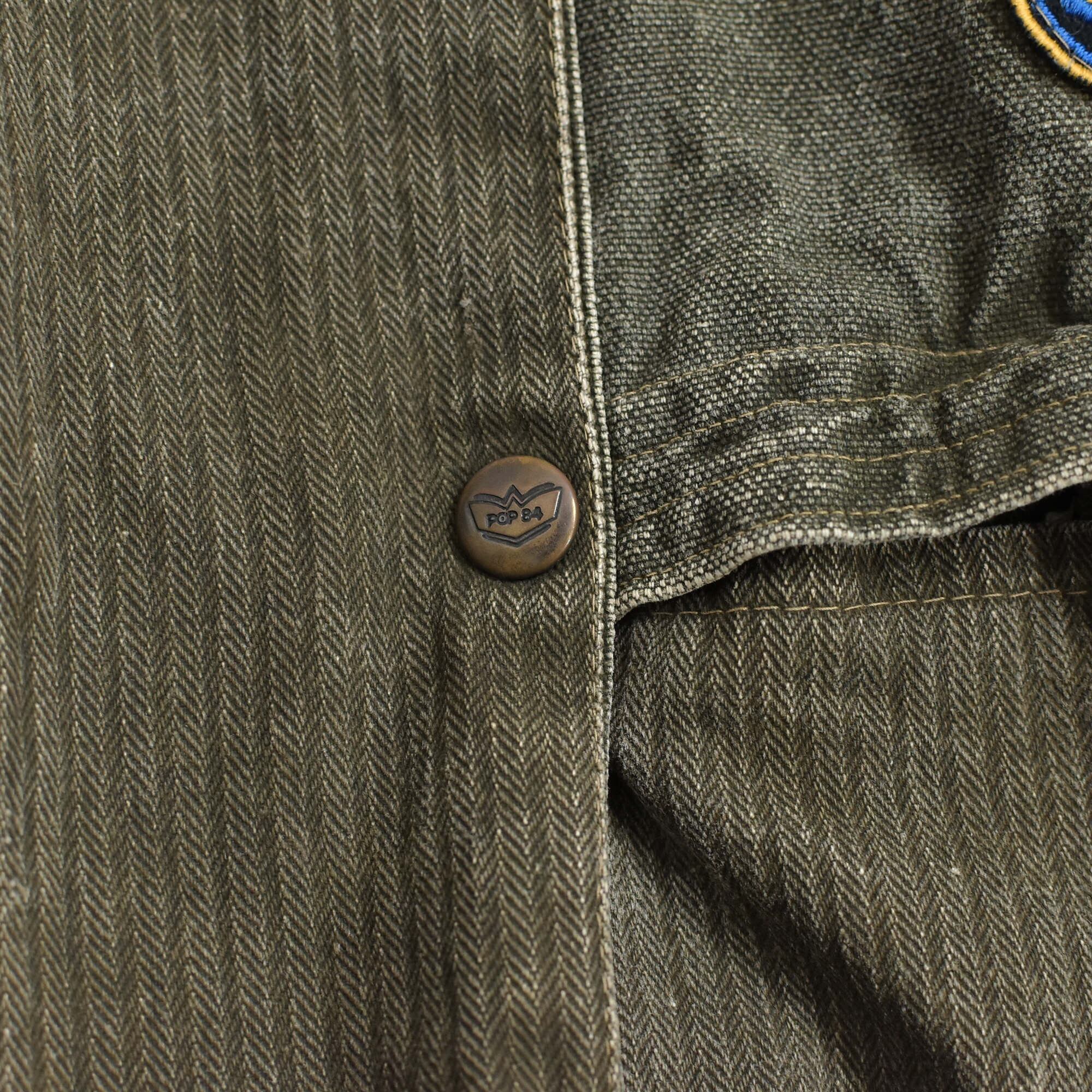 80～90s POP84 denim 2way jkt | 古着屋 grin days memory 【公式