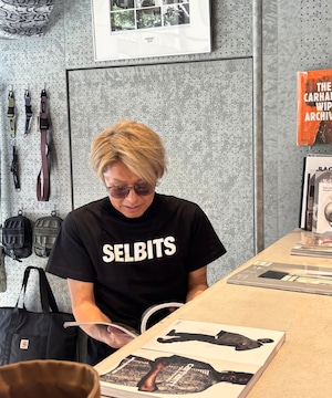 SELBITS LOGO TEE　”black”