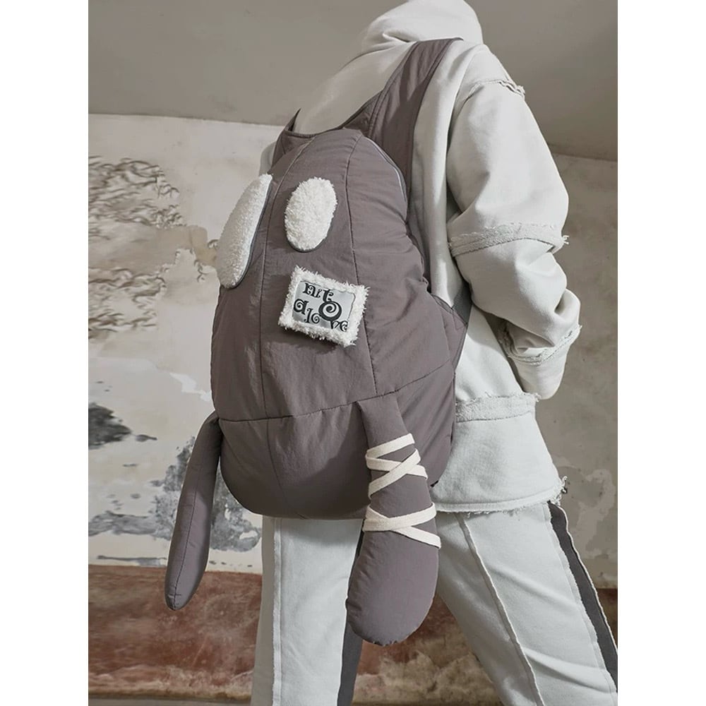 nit alcove] Cotton-filled dual-shoulder backpack | BYORI