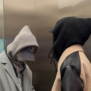 フードネックニットウォーマー　1068