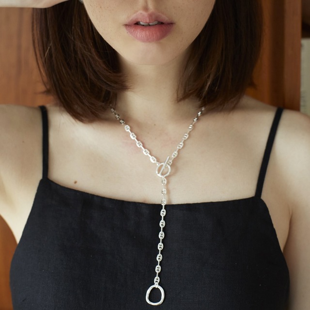 design chain necklace (silver/gold)