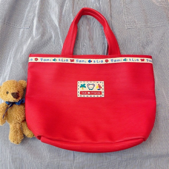 Familiar / red marine tote bag
