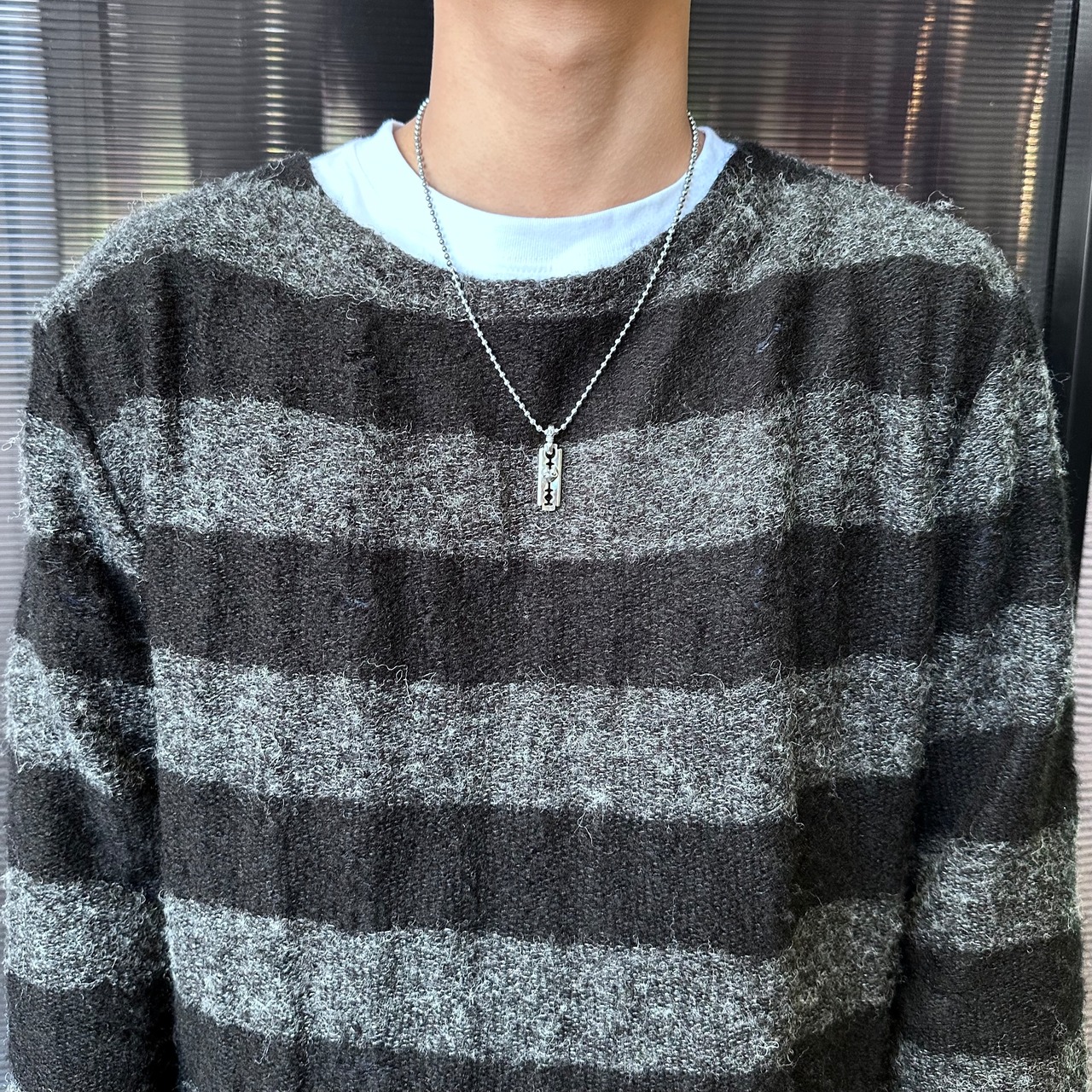 BOLD BLADE with HEART PENDANT / ボールドブレード ウィズ ハートペンダント