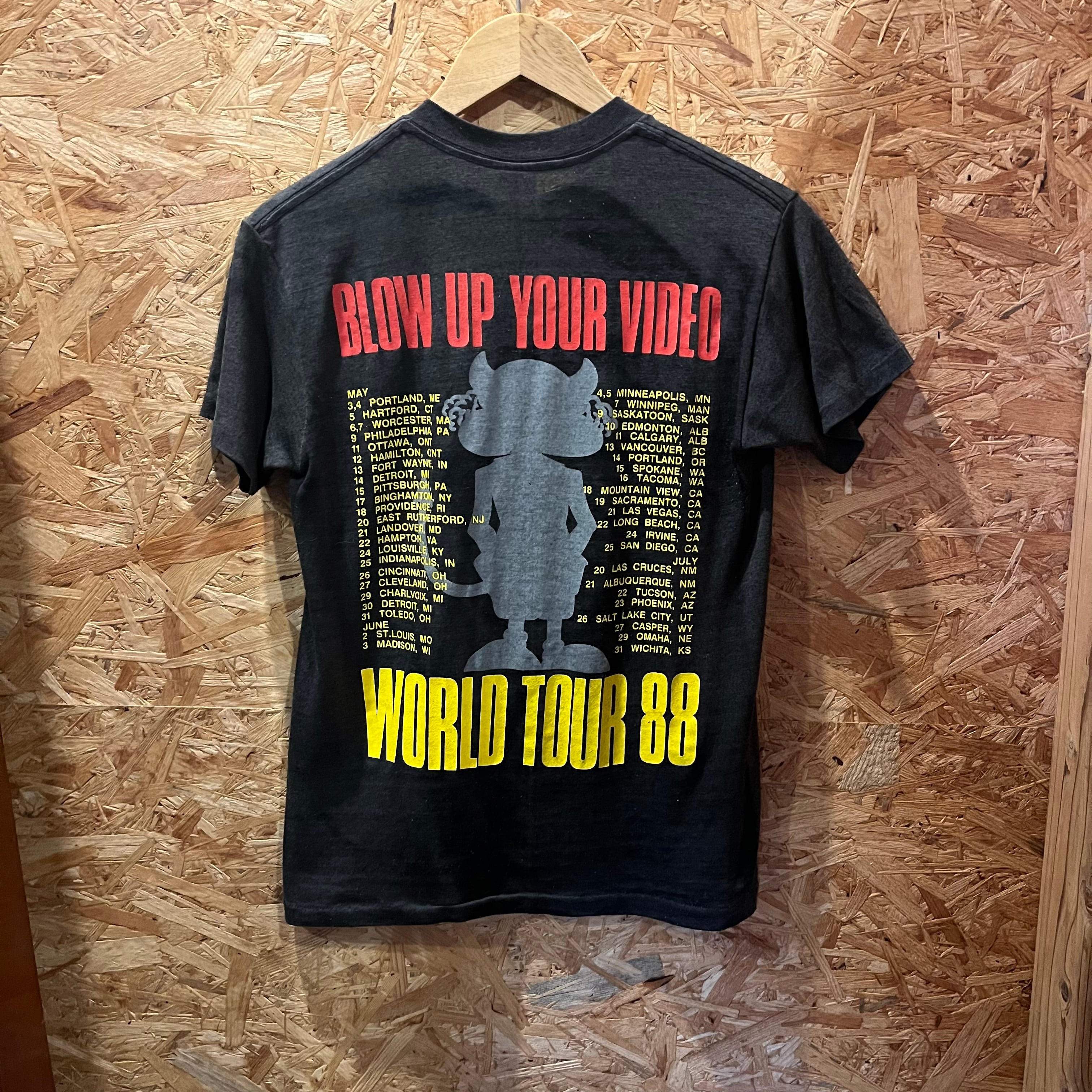 ACDC バンド 大判プリント ゆるだぼ オーバーサイズ USA Tシャツ