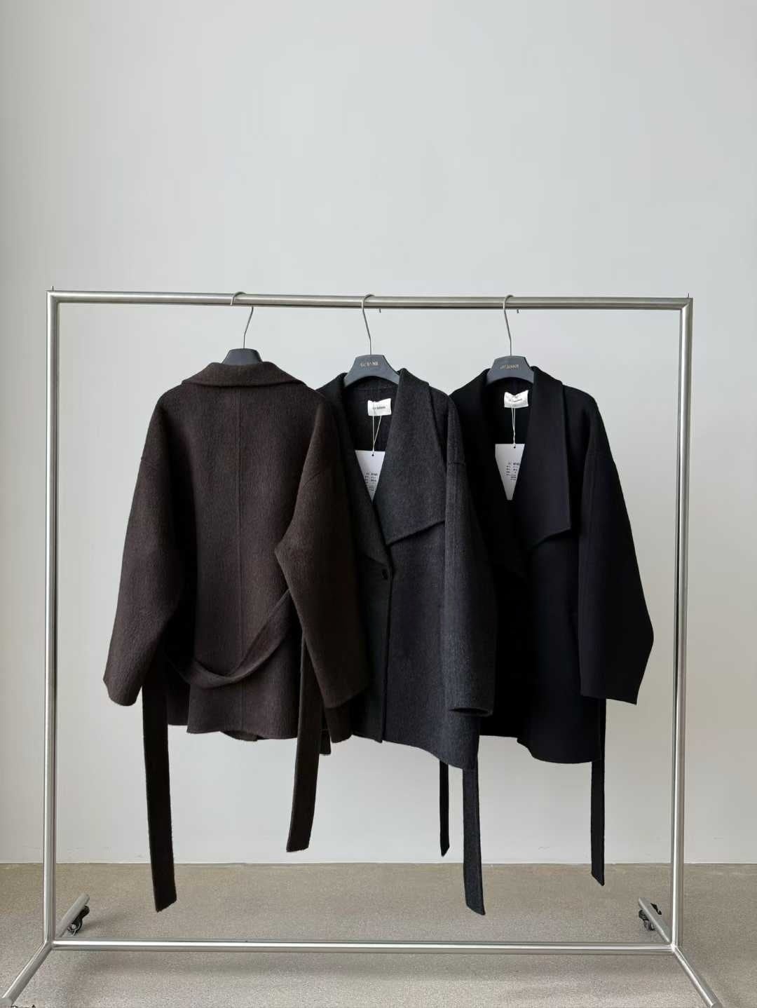 PURITY JAPAN ウールシルクヤク混ショートコート｜柔らかタッチ・上質