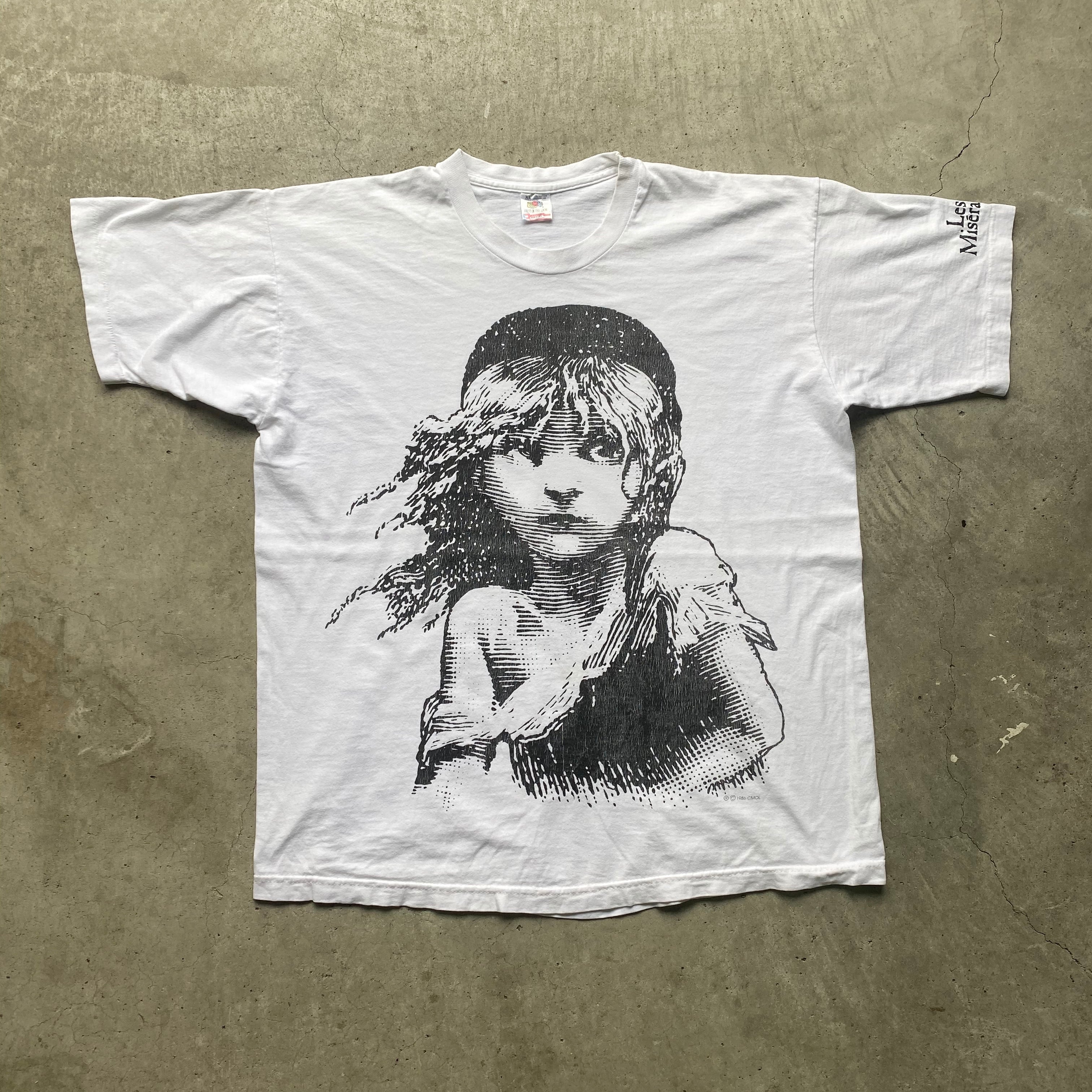 Les Misérables  レミゼラブル プリントTシャツ