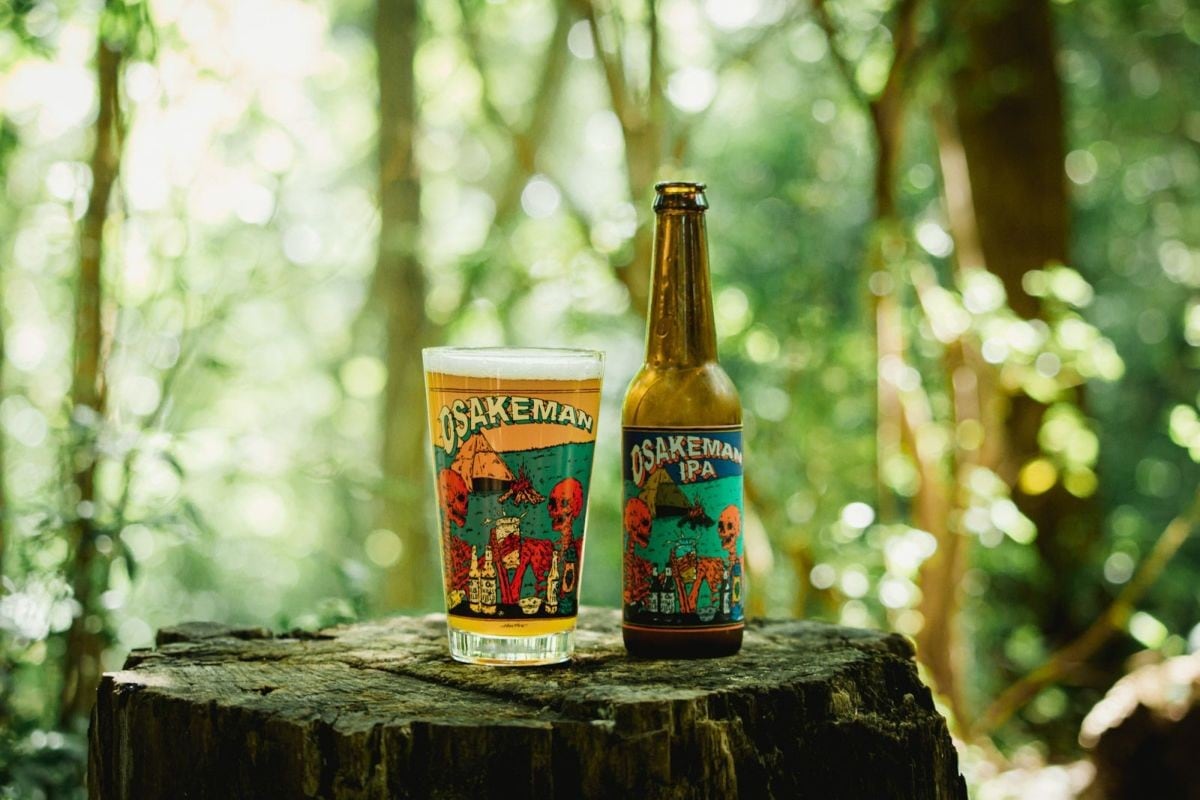 2個 HILLS FIELD オリジナル パイントグラス OSAKEMAN HILLS FIELD オリジナルパイントグラス -OSAKEMAN- 480ml