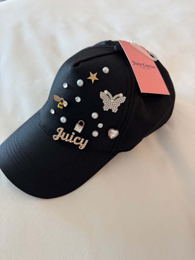 Juicy Couture kirakira bijou black cap