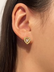 Luxe heart pierce