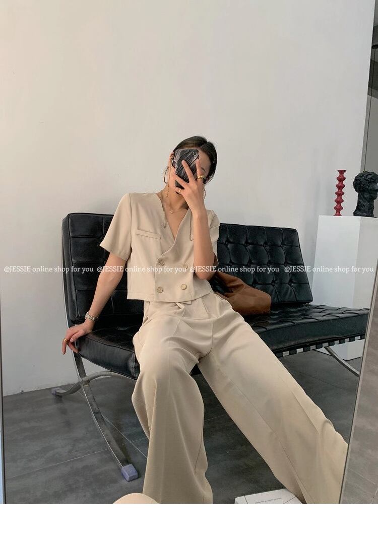 ワイドパンツ セットアップ AJ33167-621