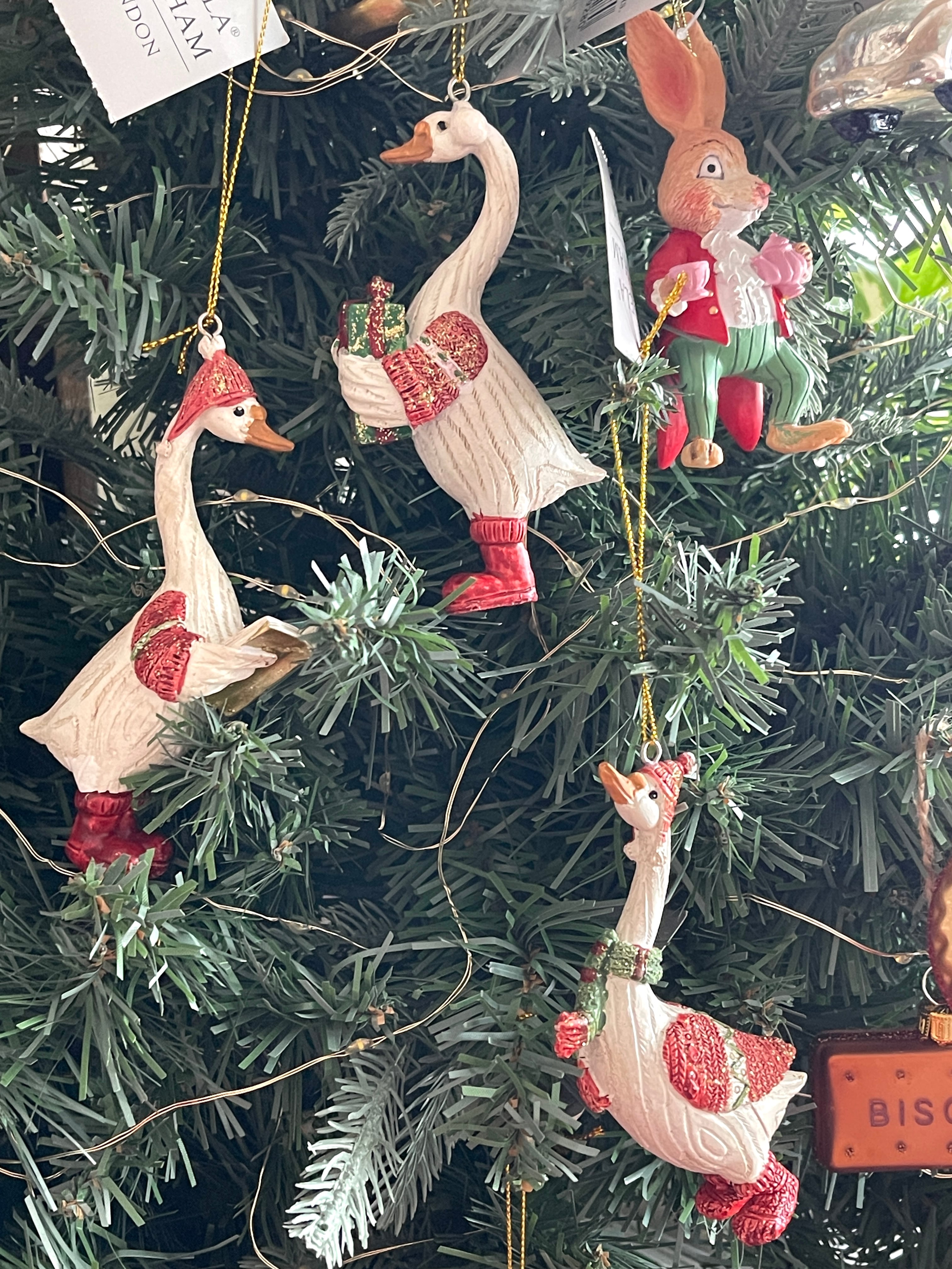 ◇アヒル◇◇オーナメント◇ ◇ジセラグラハム◇GISRLA GRAHAM London