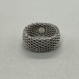 ティファニー TIFFANY サマセットリング 17号 メッシュ SV925