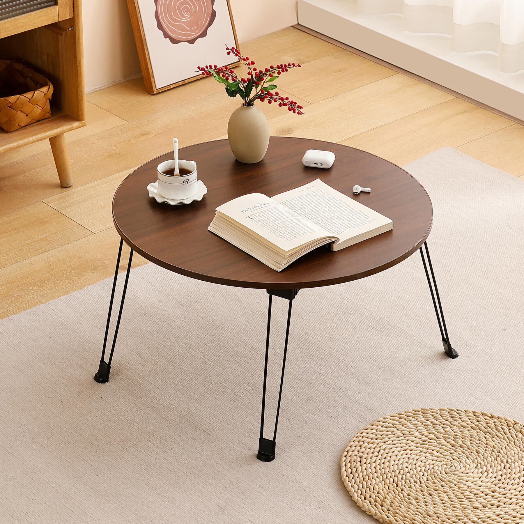 折りたたみテーブル ドリンクホルダー付き*4