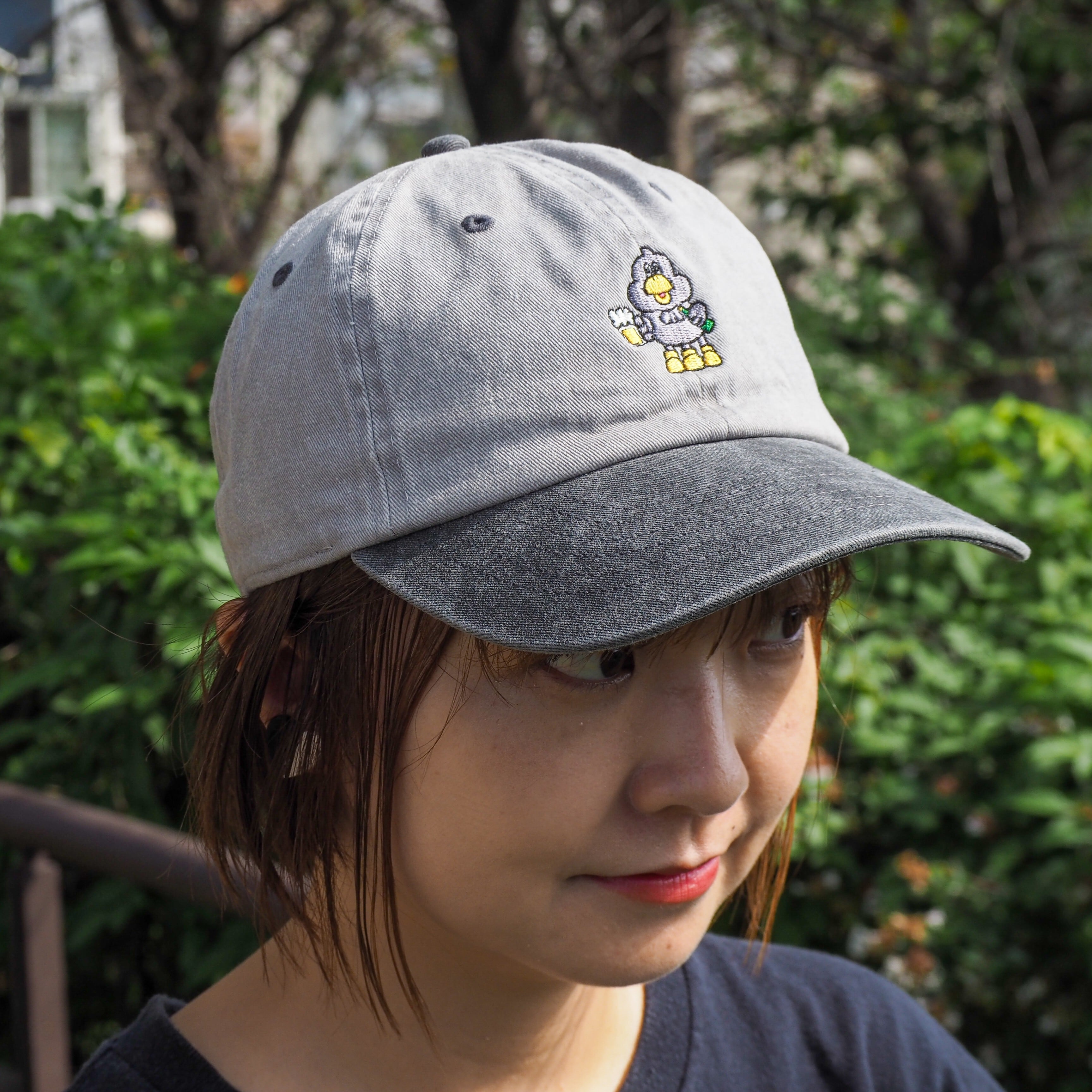ダックロー刺繍 TWO TONE CAP | DUCKROW DEPART