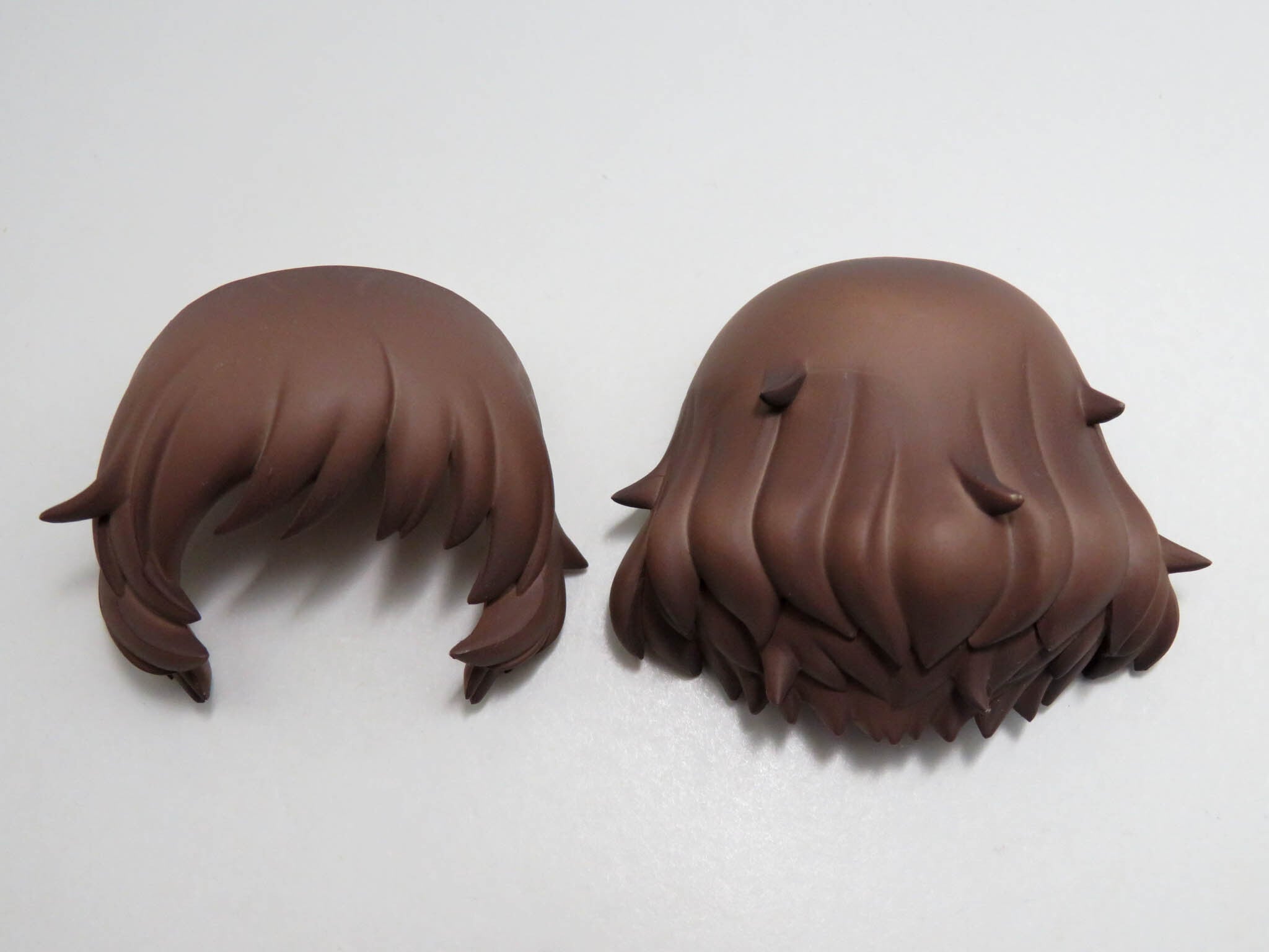 再入荷(A−ランク)【412】 秋山優花里 髪パーツ セミロング ねんどろいど