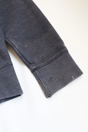 Russell Athletic gray damaged hoodie