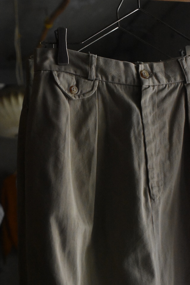 OK/80's "Ralph Lauren" 2tuck chino skirt