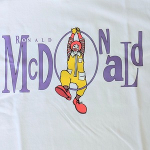 【 Ronald McDonald ( ロナルド・マクドナルド / ドナルド )】Tシャツ 〚アメリカン雑貨 アメトイ〛