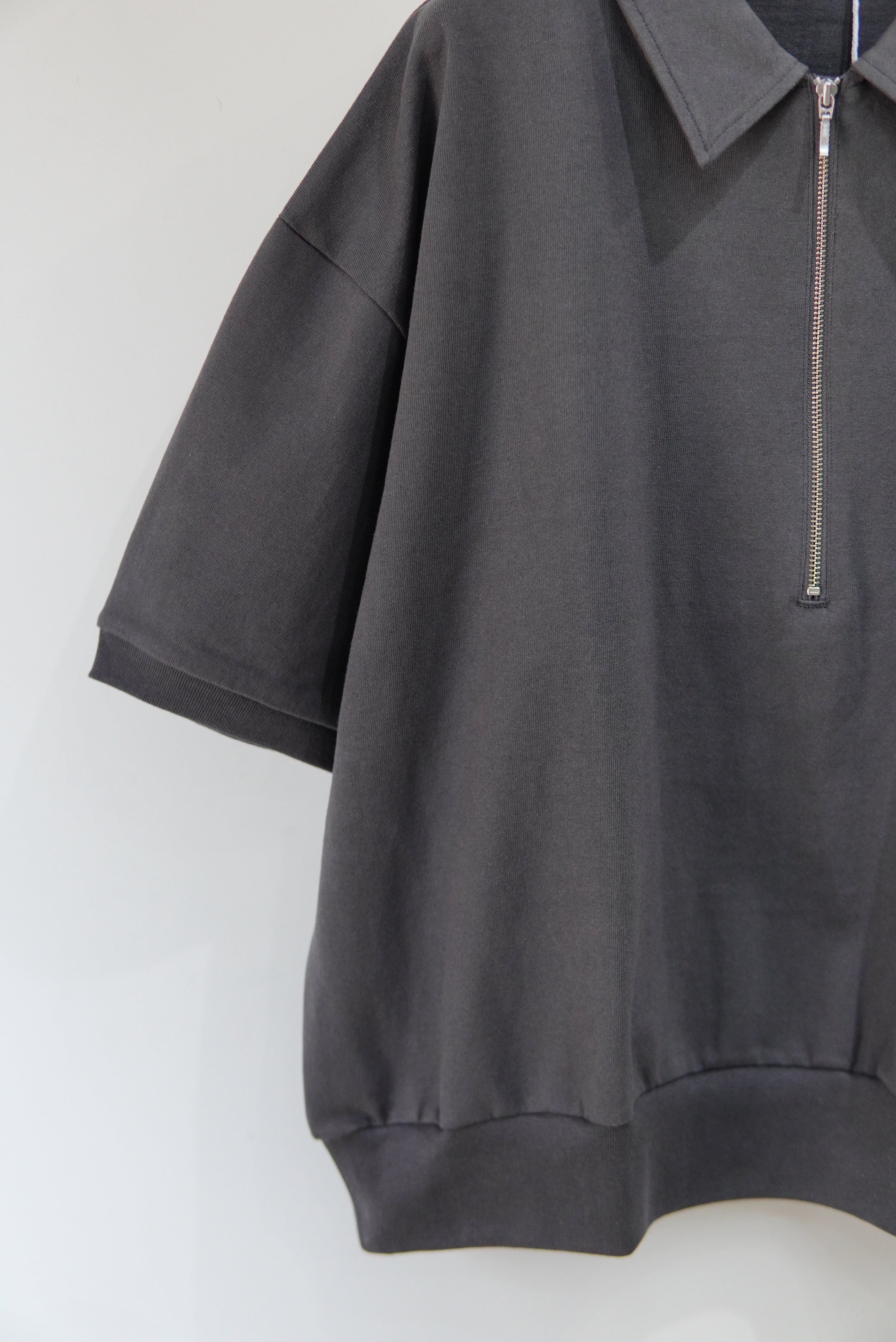 REVERBEARTE / HALF ZIP JERSEY SHORT SLEEVE | POETRY