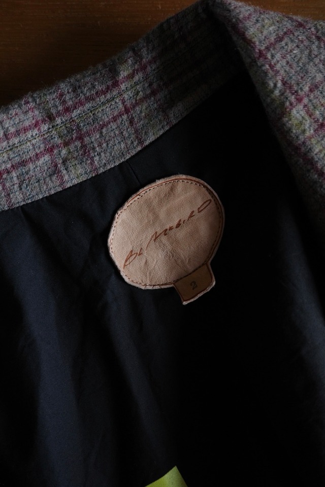 blackbird / double breasted director’s jacket (check)