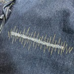 FUBU Hip Hop ペインターデニムパンツ　濃紺