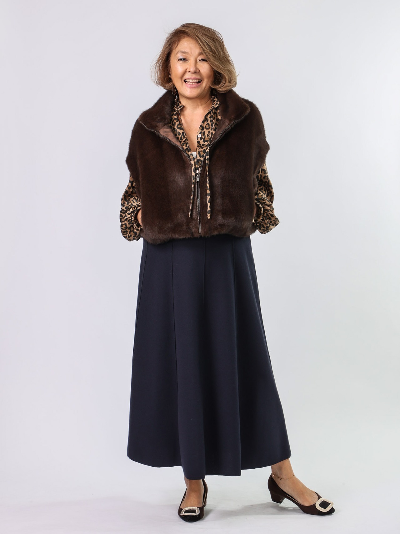 Mylanka(メルトンフレアスカート)