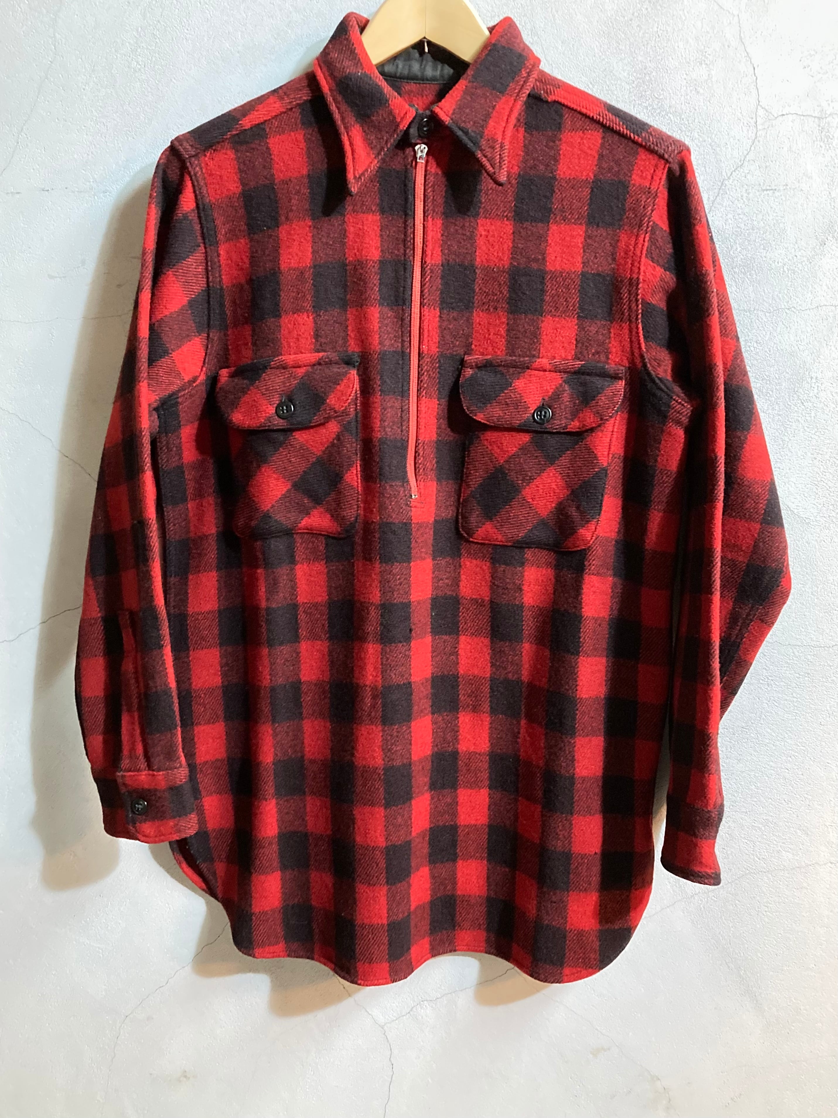 30s VINTAGE WOOL SHIRT (beady clothing)