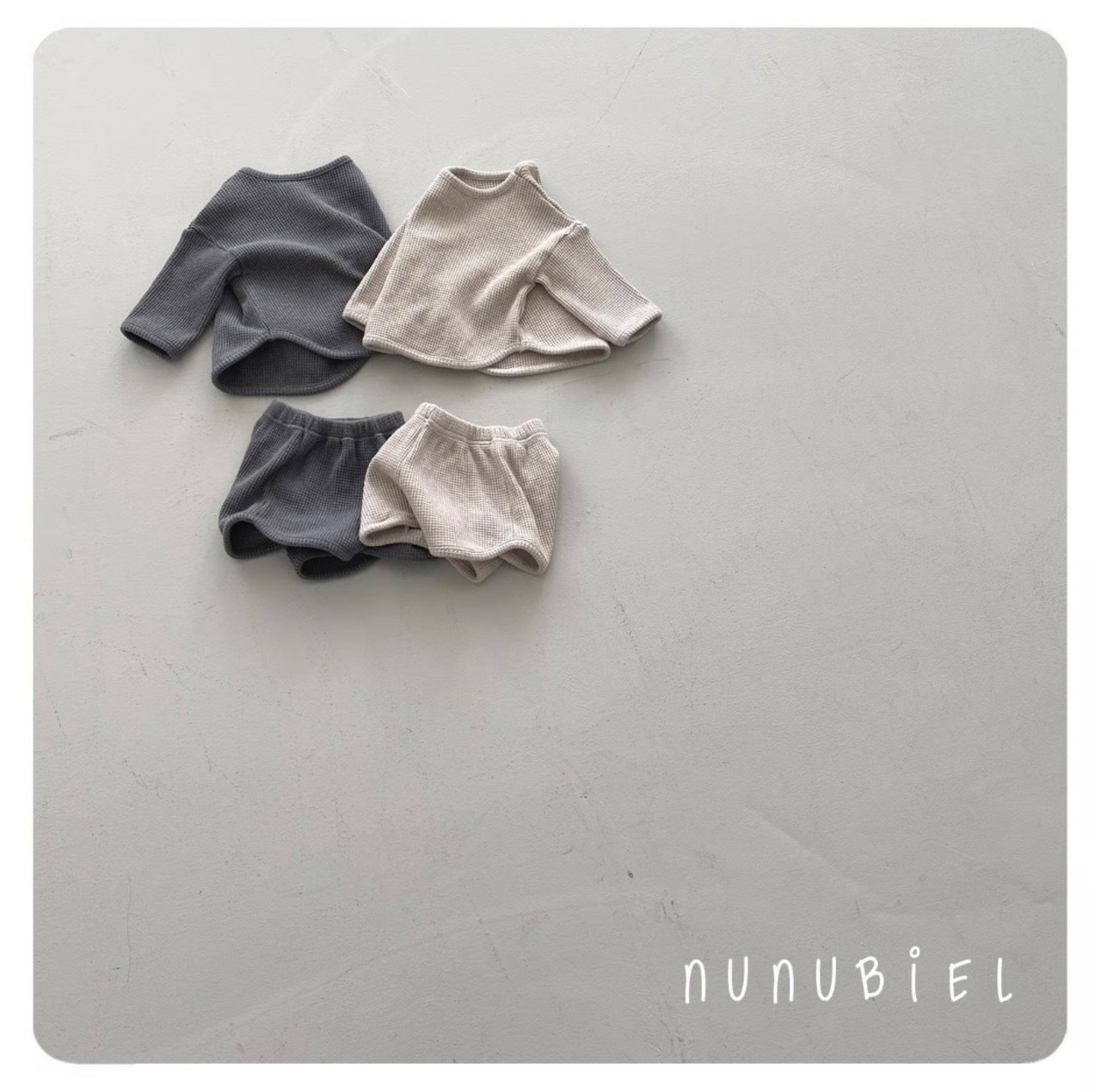 【nunubiel】 クロッフルセット／オートミール(80~120cm) - 3