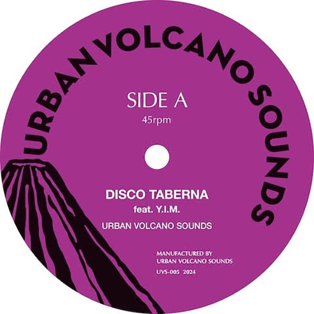 【7"】Urban Volcano Sounds - Disco Taberna Feat. Y.I.M. / Sentimental Lover