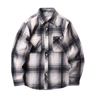 アメリカン フランネルタータンチェックシャツ　S1642