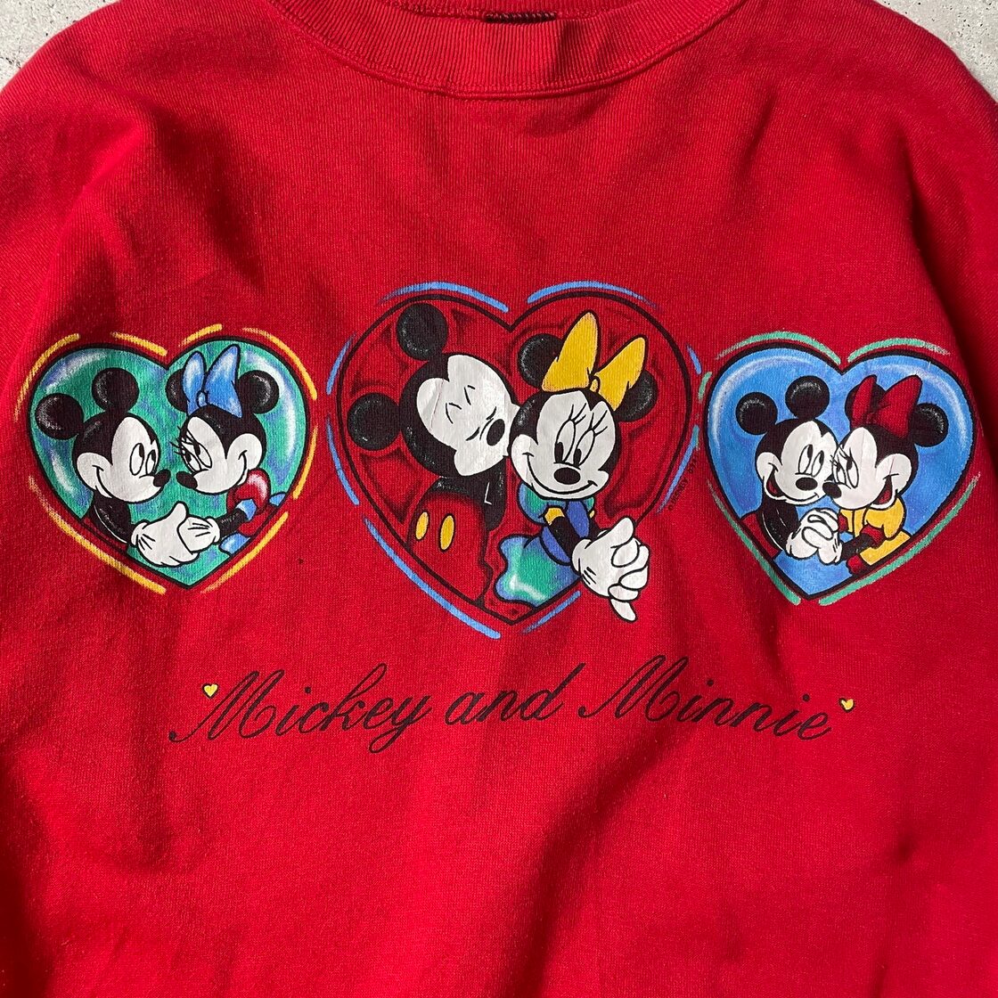 90年代 USA製 Disney ディズニー ミッキーマウス ミニーマウス  