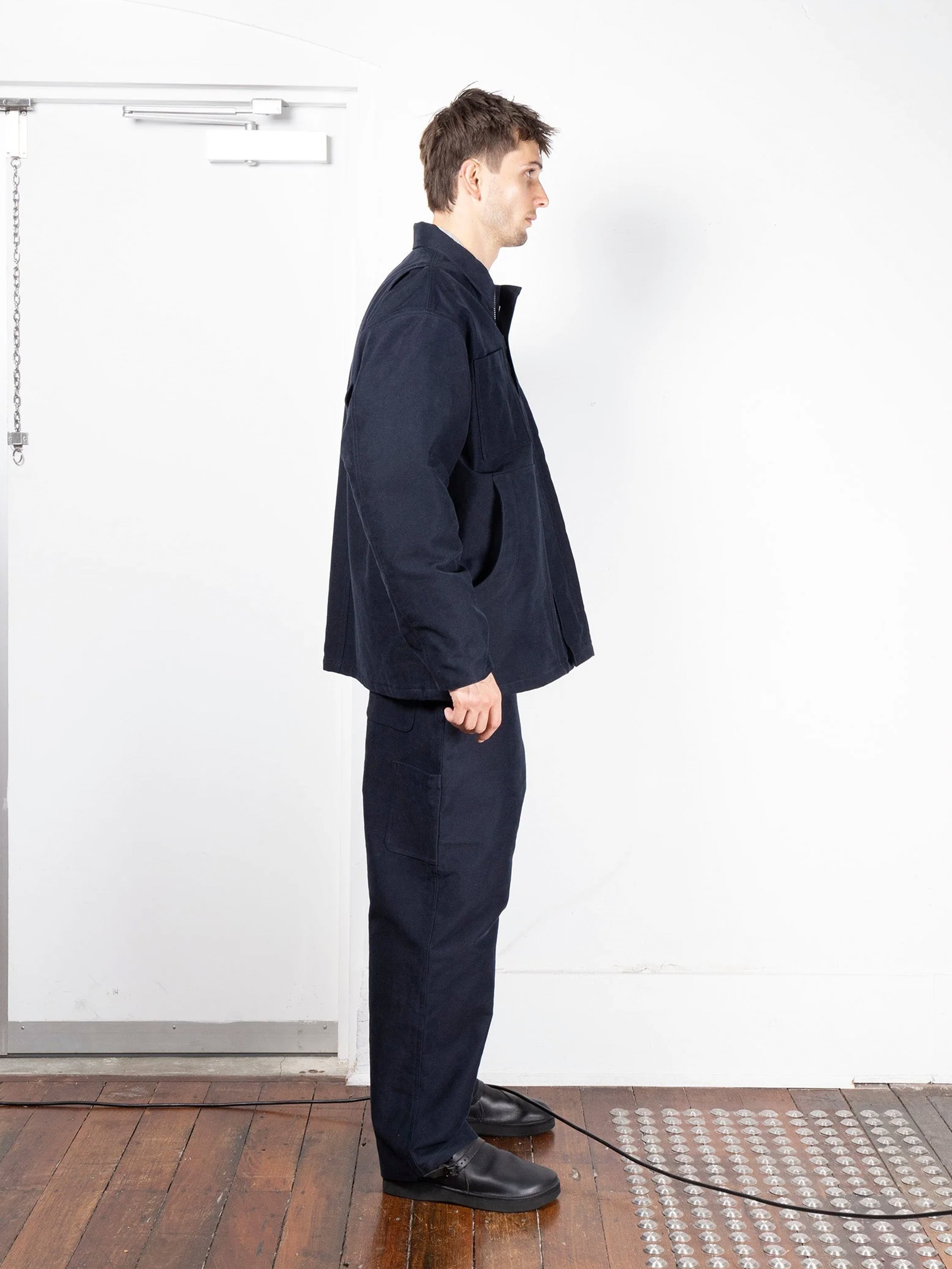 MAN-TLE Jebok Coat Night Moleskin R19J1 | BEST PACKING STORE