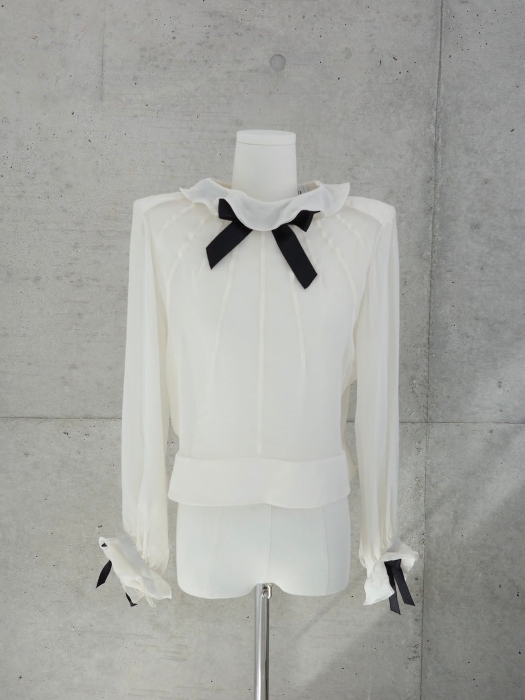 R.Vintage】CHANEL シャネル ツイード ロング ノーカラージャケット | FETE
